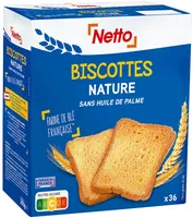 Biscottes nature
