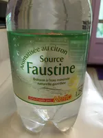 Eau de source Faustine aromatisée au citron