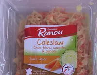 Salade coleslaw, la barquette de 1