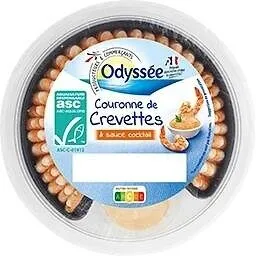 Couronne de crevette - ASC - & sauce cocktail - 190g
