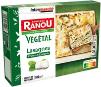 Lasagnes chèvre épinards 500g