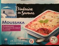 Moussaka (Aubergines et viande de bœuf cuisinée)