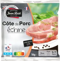 Côte de porc échine