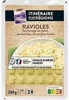 RAVIOLES CHEVRE FINES HERBES 240g