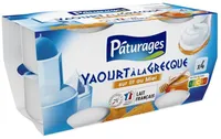 Yaourt a la grecque sur lit de miel 4x150g
