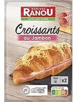 CROISSANT JAMBON x 2