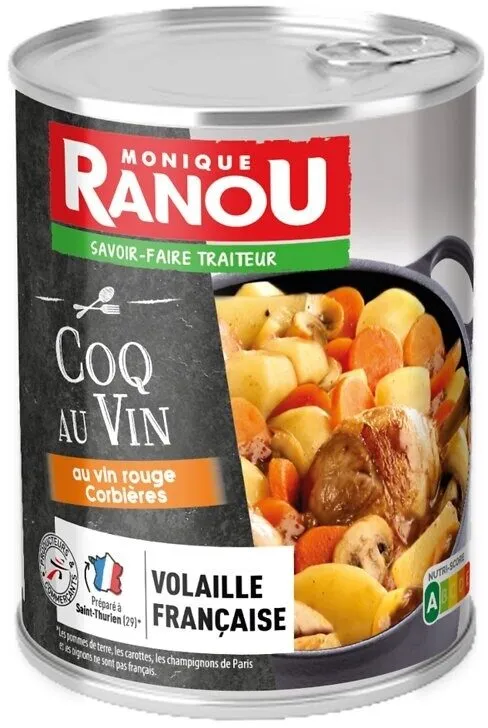 Coq au vin 400g