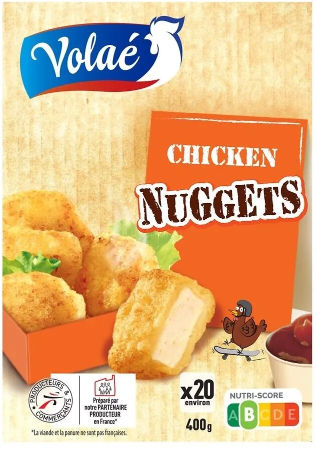 NUGGETS DE POULET 400g