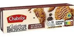 Galettes bretonnes aux pépites de chocolat - 130g