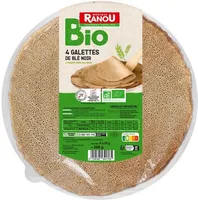 Galettes de ble noir bio x4 200g