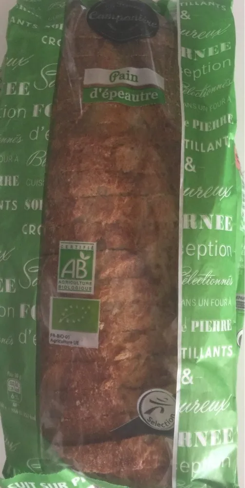 Pain d'épeautre Bio