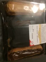 Eclair café et chocolat les 4 éclairs 320 Gr