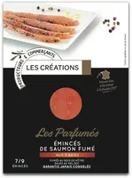 Emincés de saumon atlantique fumé 5 baies 100g