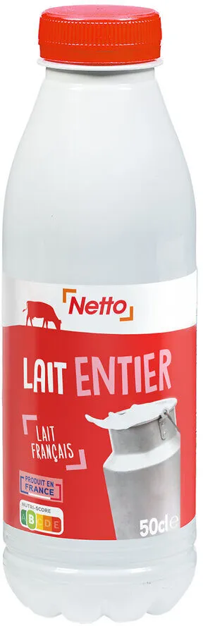 Lait uht entier bt 50cl