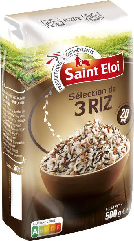 Sélection de 3 riz