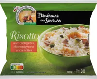 Risotto aux crevettes, courgettes et champignons 900g