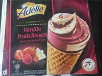 Adelie Cone Vanille Fruits rouges*6
