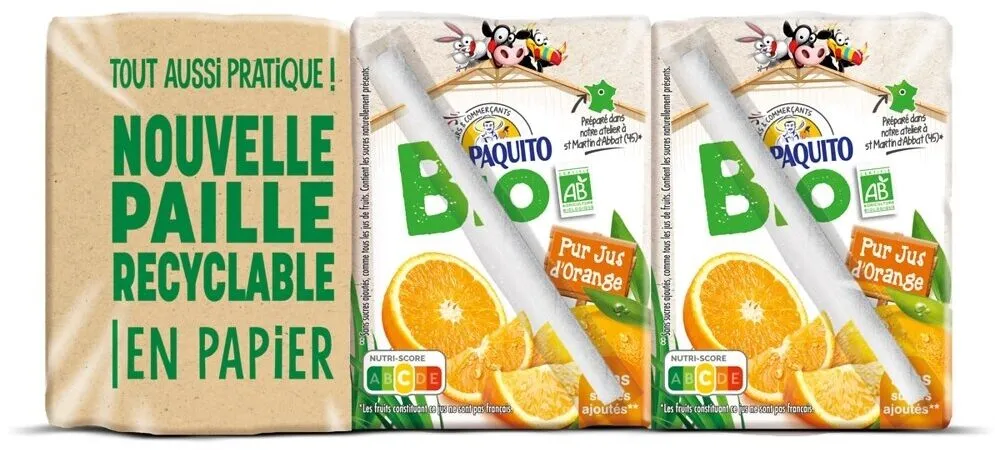 Pj orange sans pulpe bio briquette 6x20cl