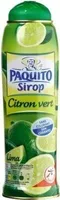 Sirop citron vert