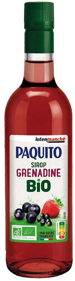 Sirop Grenadine BIO 50cl