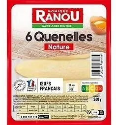 QUENELLE NATURE (6x40g) 240g