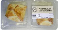 FEUILLETE CHEVRE MIEL x 2 - 280 g (saisonnier hiver)