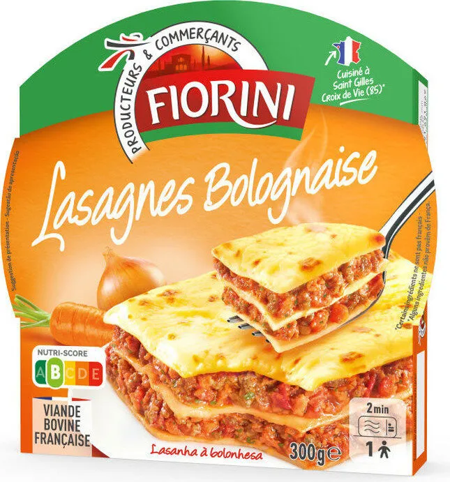 Lasagnes à la bolognaise - 300g