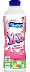 YAB - Yaourt à boire framboise