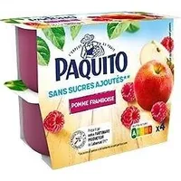 COUPELLES Spécialité de fruits Pommes framboises SSA - 4 x 100 g
