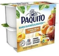 COUPELLES Purée de fruits Pommes pêches abricots SSA - 4 x 100 g