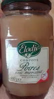 Compote poires avec morceaux