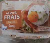 6 œufs frais