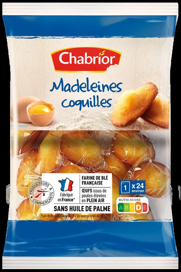 Madeleines coquille individuelles