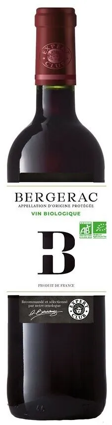 Aop bergerac rouge bio 75 cl