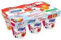 P'tit Shake Yaourt à boire fraise, pêche-abricot