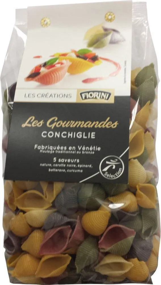 Les Gourmandes Conchiglie 5 saveurs