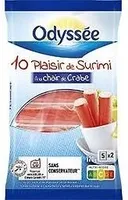 10 bâtonnets plaisir de surimi à la chair de crabe - 170g