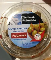 Olives grecques dénoyautées piquantes