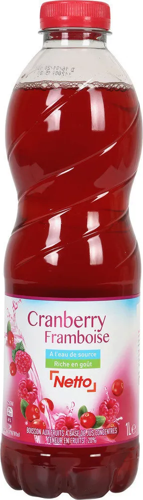 Boisson Cranberry Framboise
