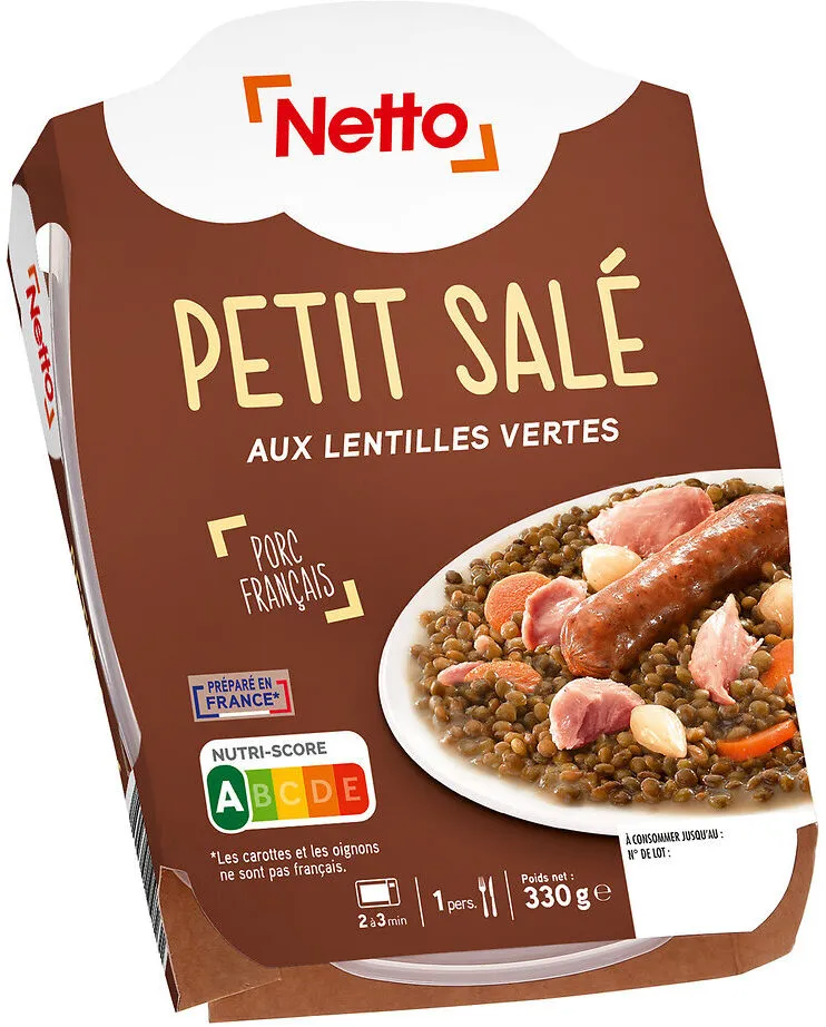 PETIT SALE AUX LENTILLES 330g