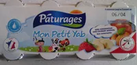 Mon Petit Yab - Pâturages - Banane-fraise /¨Pêche-abricot