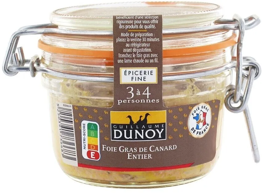 BOCAL Foie gras de canard entier France - 125 g (FDR)