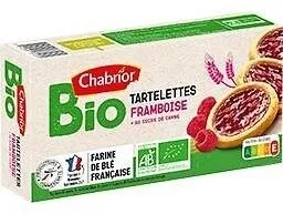 Tartelettes framboise bio