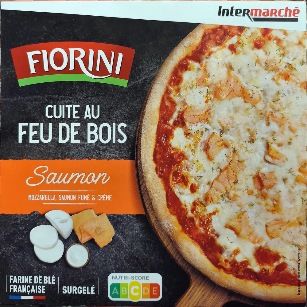 Pizza saumon