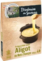 Preparation puree aligot des mont de l'aubrac