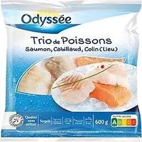 Trio de poisson odyssee 600g