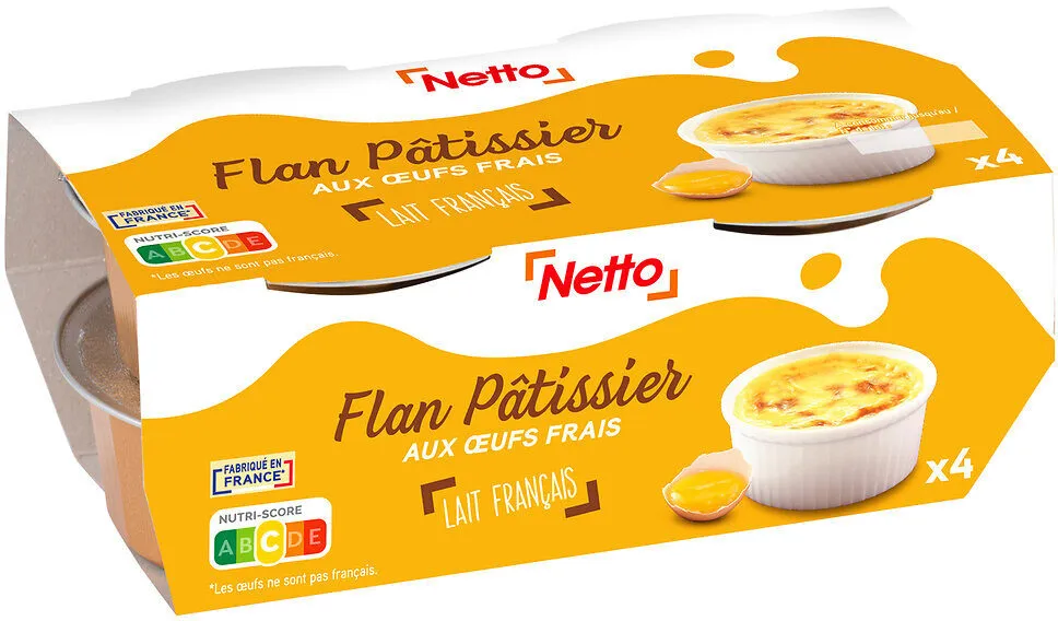 Flan pâtissier 4x100g