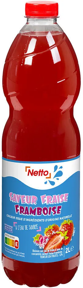 Netto BOISSON Fraise framboise PET 2L
