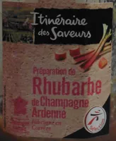 Préparation de Rhubarbe de Champagne Ardenne