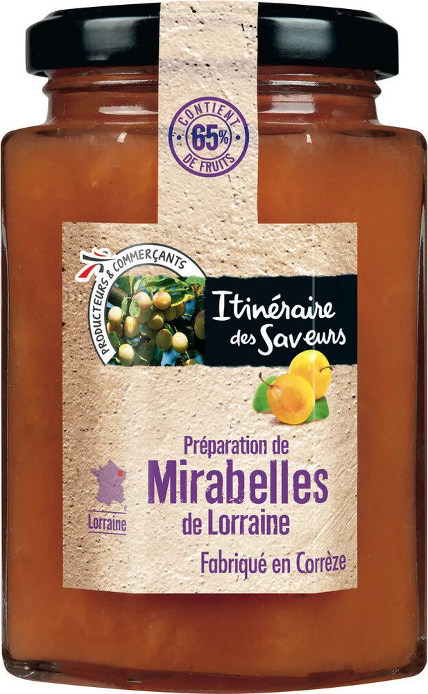 Préparation de mirabelles de lorraine
